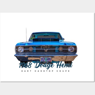 1968 Dodge Hemi Dart Hardtop Coupe Posters and Art